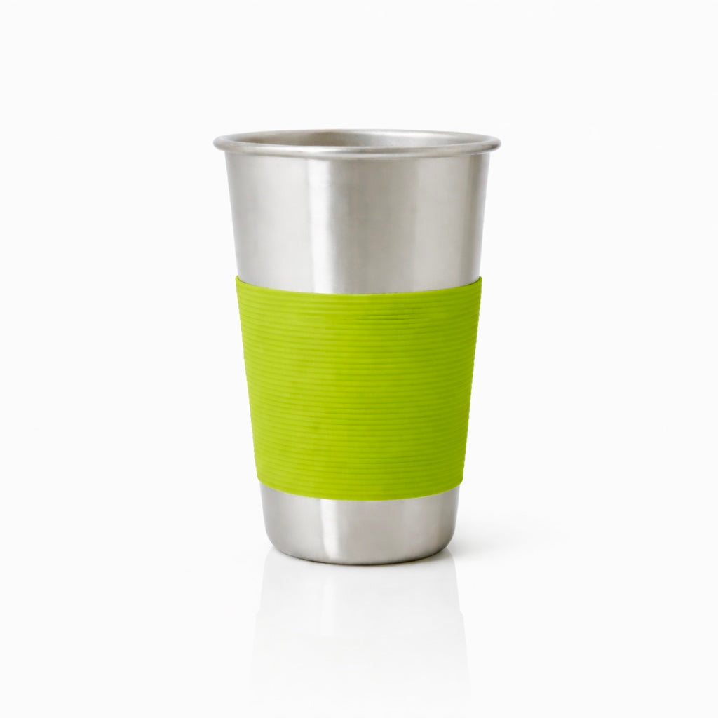 Stainless Steel Cup with Silicone Sleeve (1 cup)