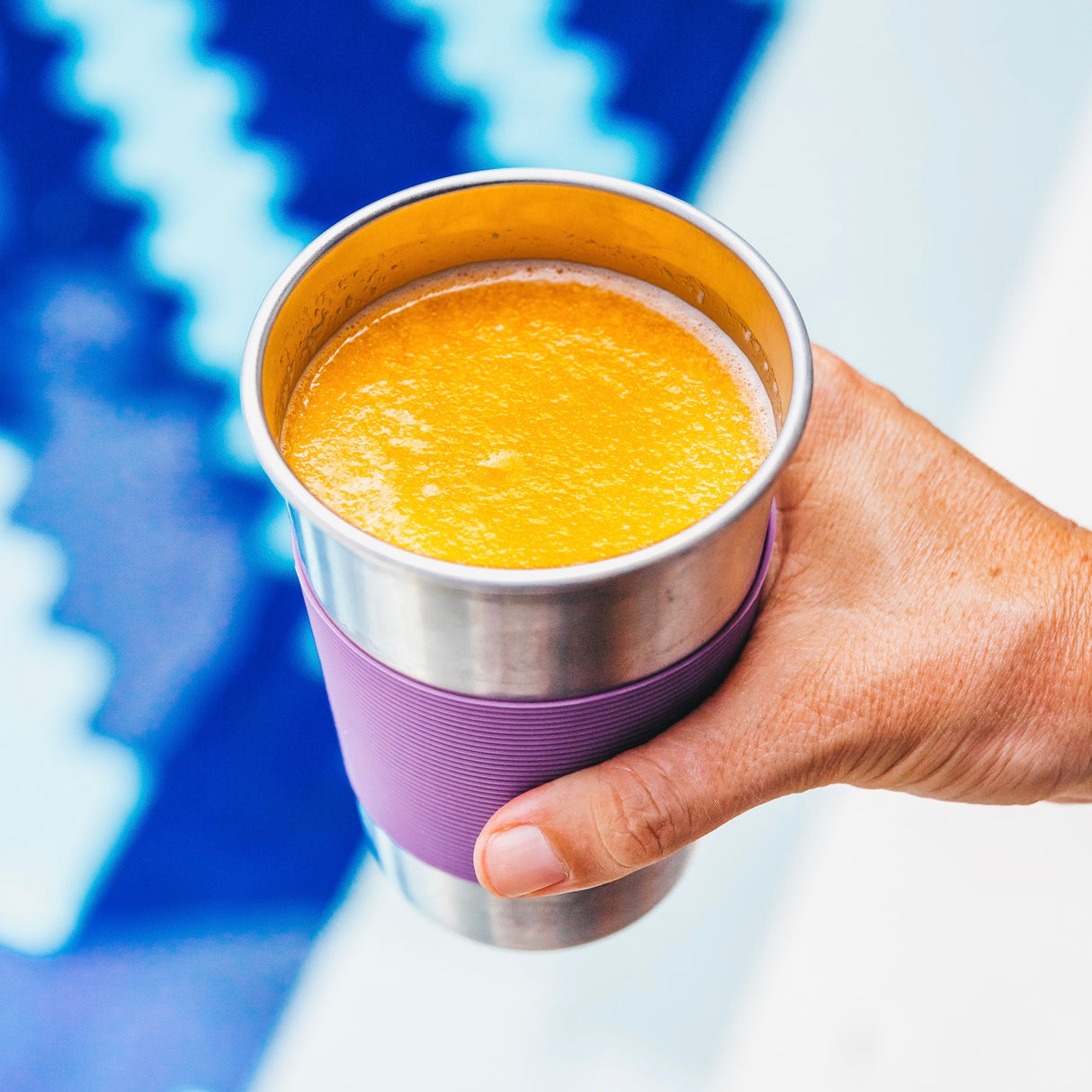 Stainless Steel Cup with Silicone Sleeve (1 cup)