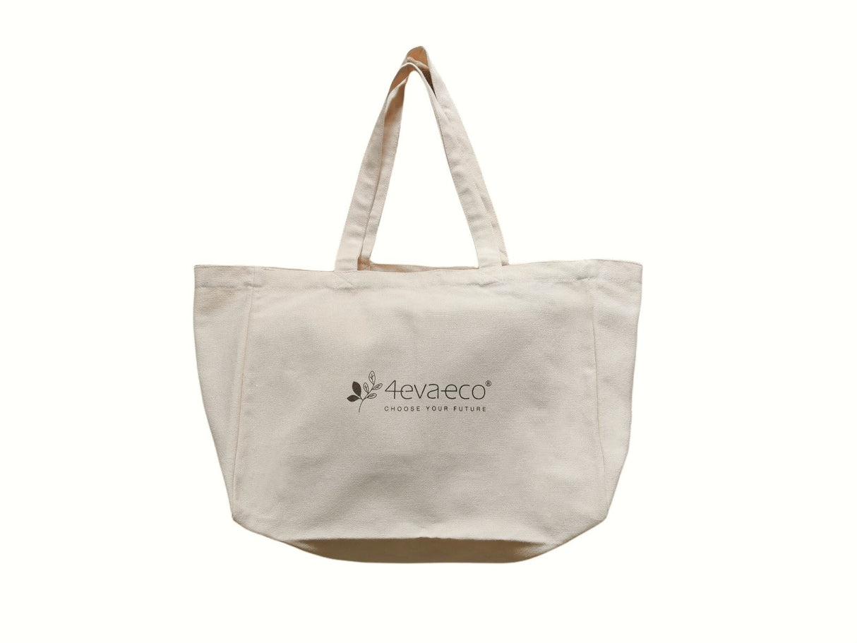 Organic cotton tote bag for shopping