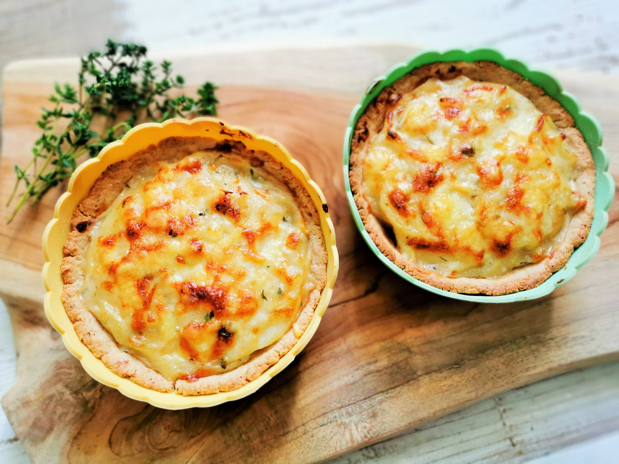 Pastel Salad Bowl 4pcs (2 x stainless steel bowls, 2 x silicone bowls) - Factory seconds