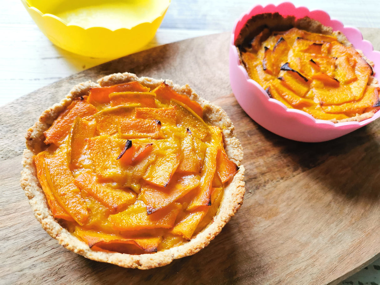 Pastel Mini Bowl 4pcs (2 x stainless steel bowls, 2 x silicone bowls) - Factory seconds