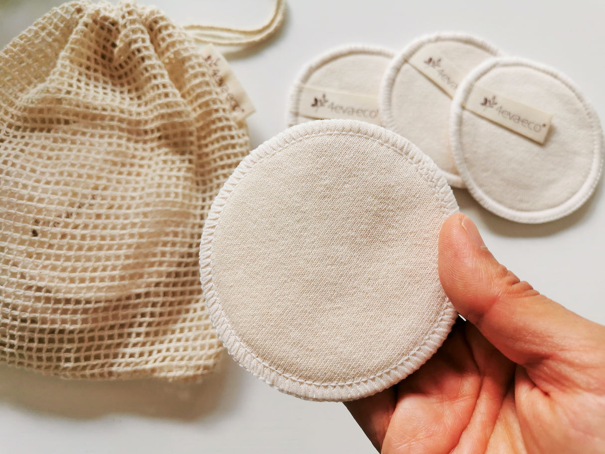 Reusable Hemp Organic Cotton Facial Pads
