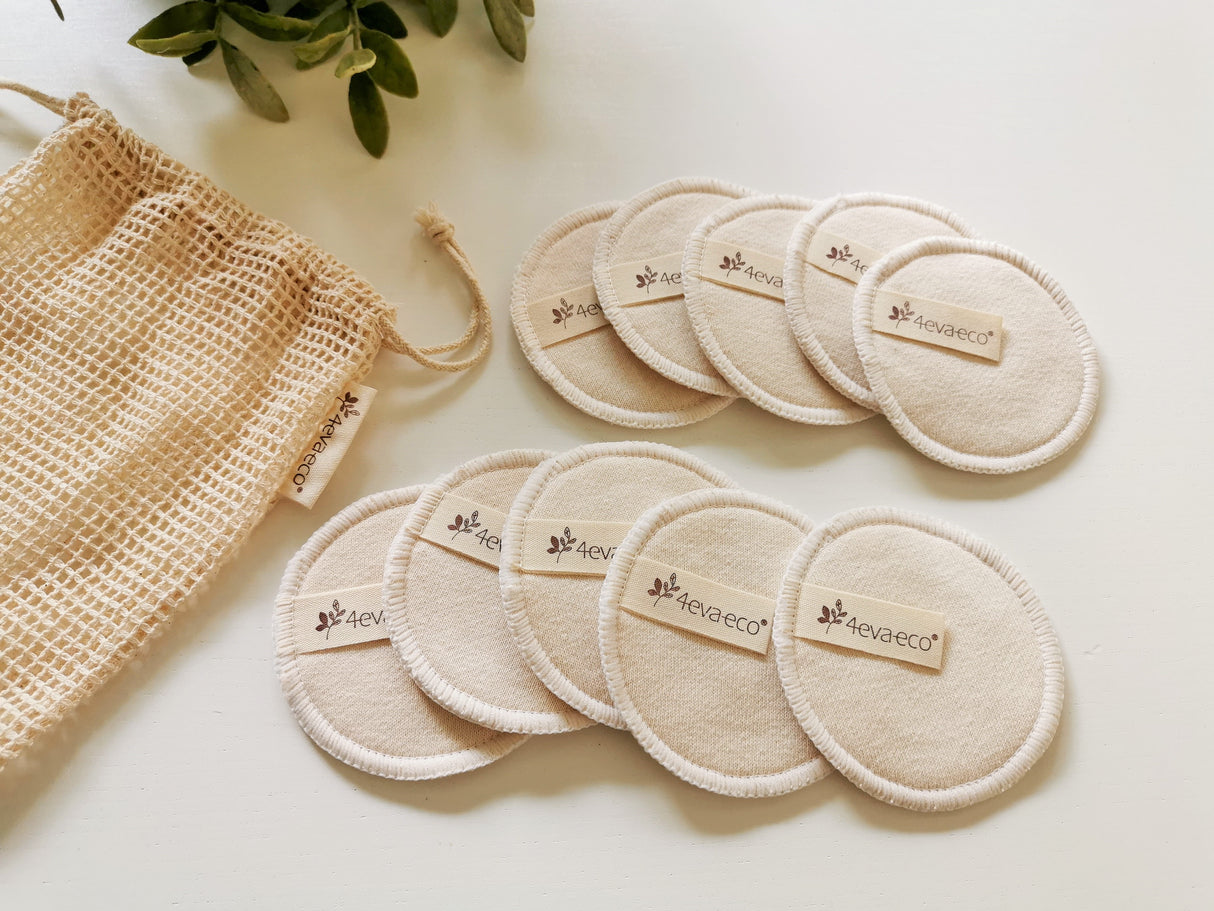 Reusable Hemp Organic Cotton Facial Pads