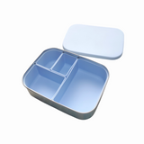 Stainless Steel Lunch Box with Removable 4 Silicone Compartments