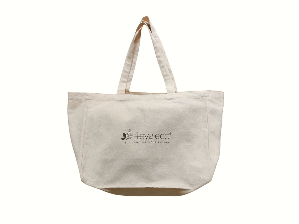 Organic cotton tote bag for shopping 