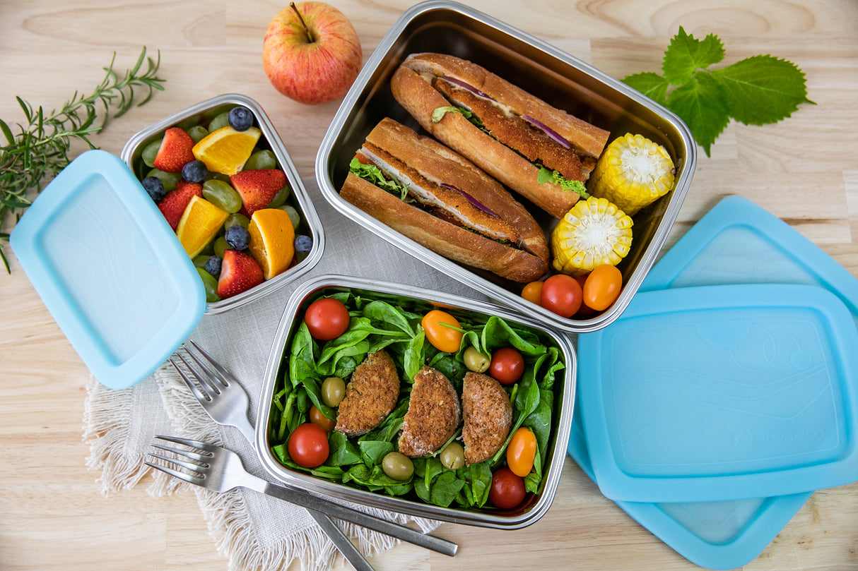 Stack n Nest Food Container Trio