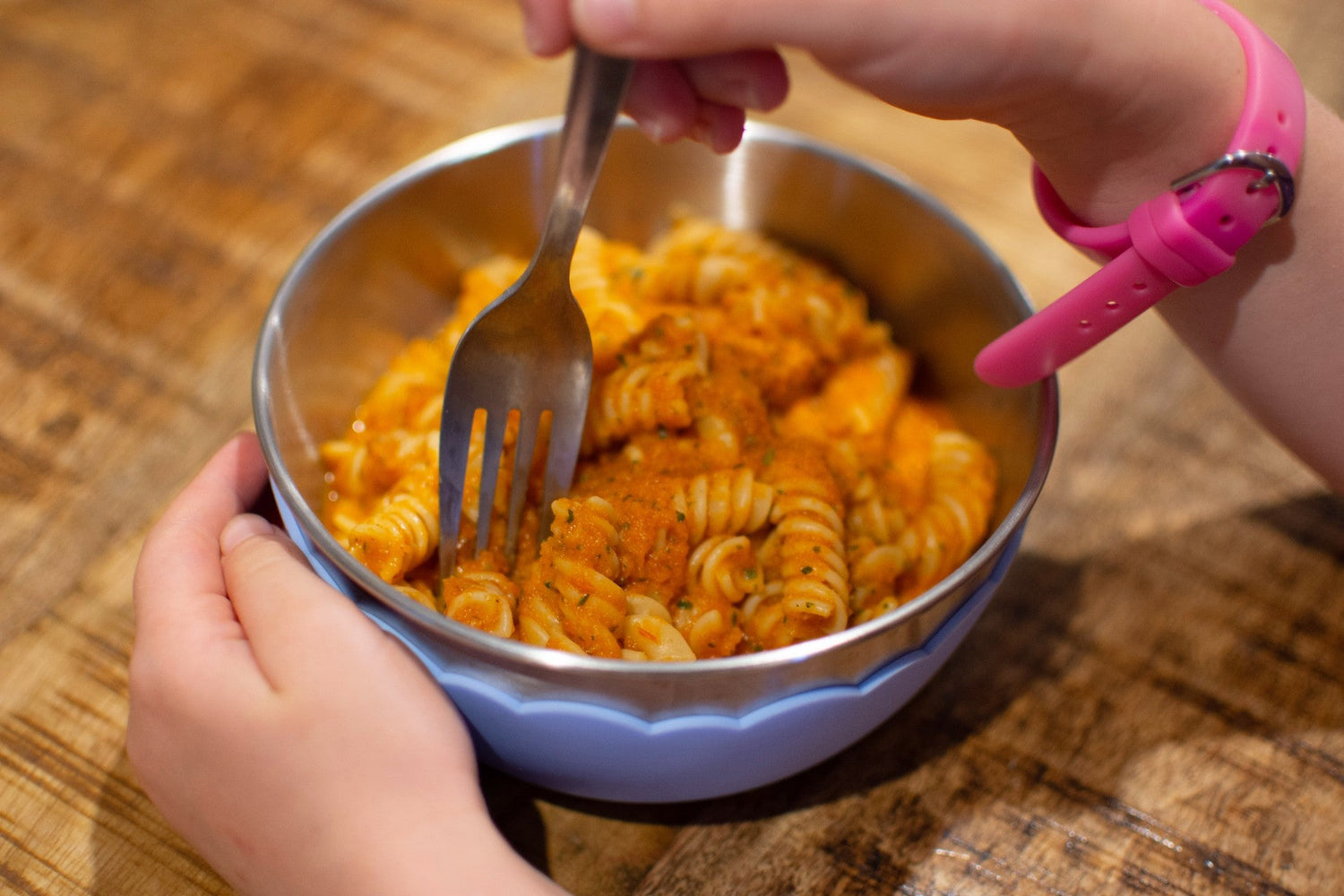 Pastel Mini Bowl 4pcs (2 x stainless steel bowls, 2 x silicone bowls) - Factory seconds