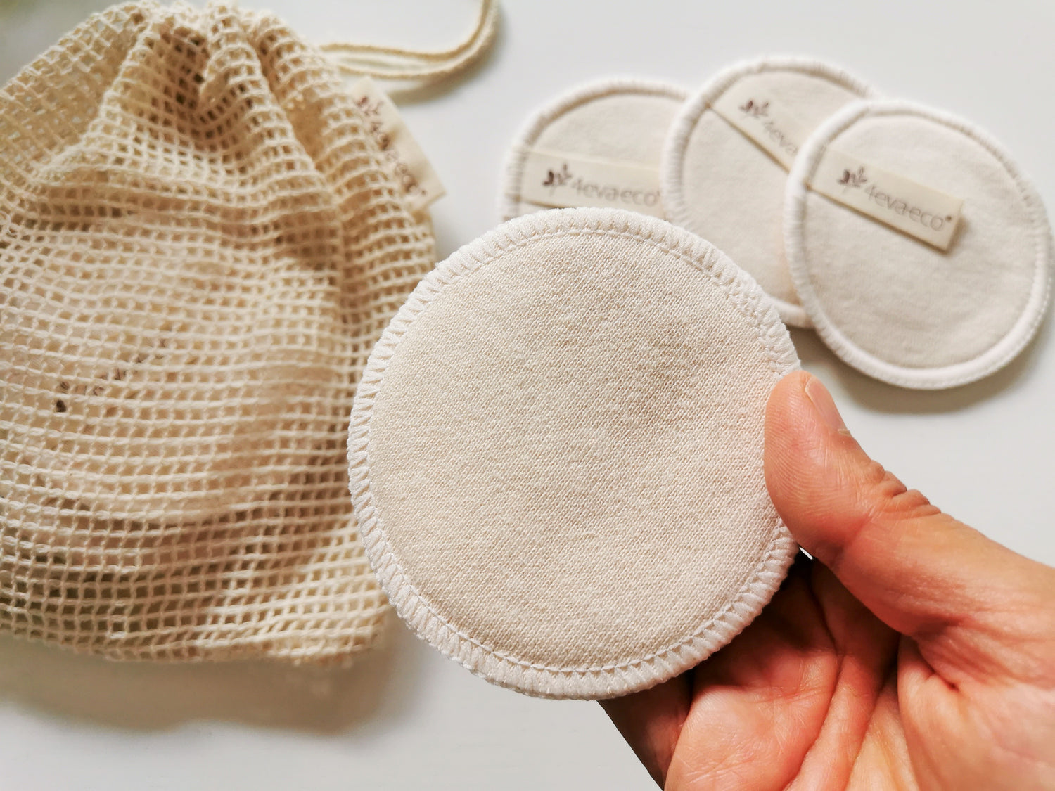 Reusable Hemp Organic Cotton Facial Pads