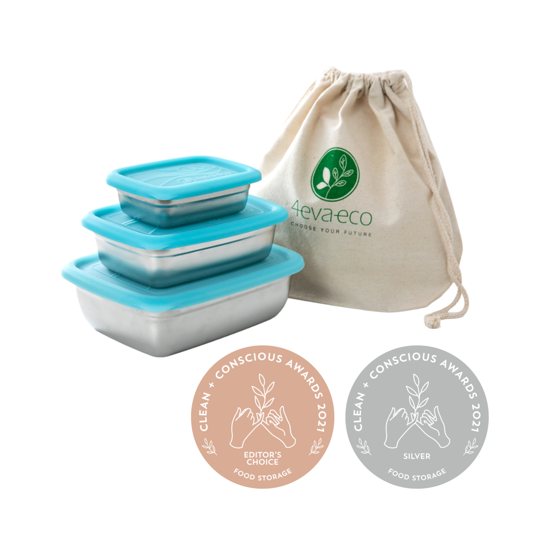 Stack n Nest Food Container Trio