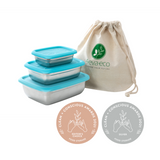 Stack n Nest Food Container Trio