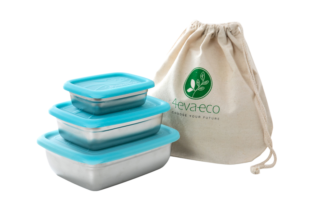 Stack n Nest Food Container Trio