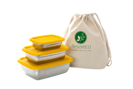 Stack n Nest Food Container Trio